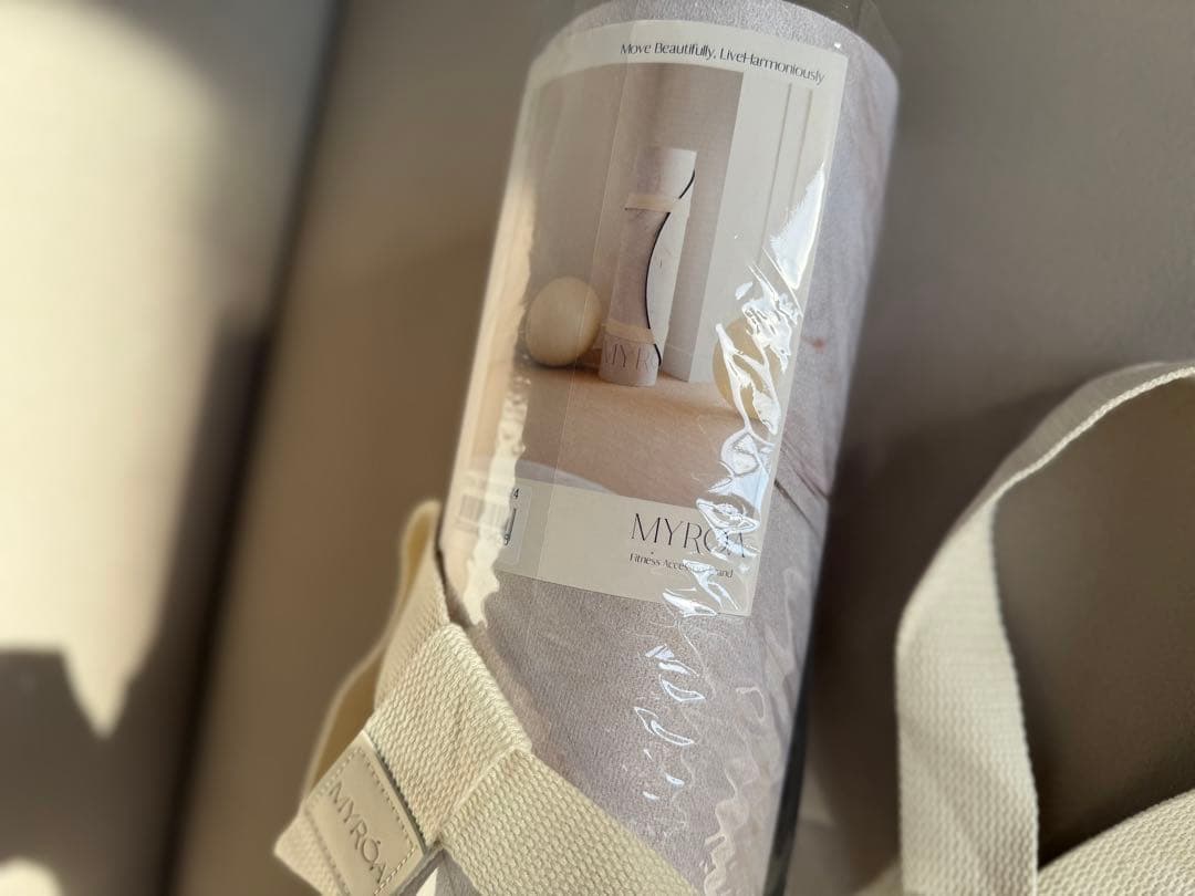 【新品・未開封】（マイロア）ヨガマット ストラップ付き