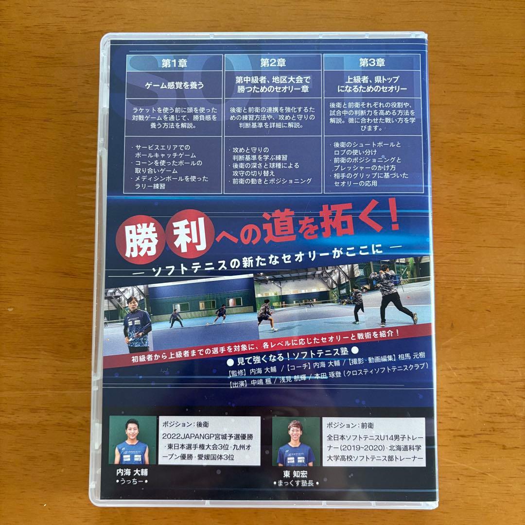 見て強くなる！ソフトテニス塾　DVD 最強セオリー