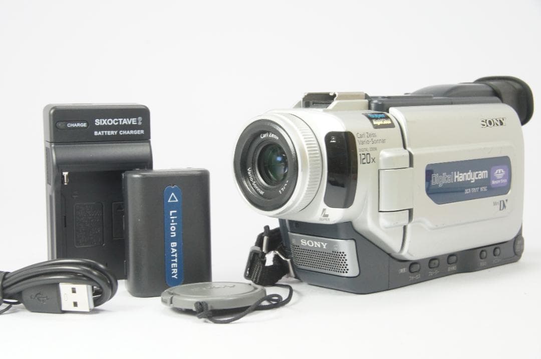 【動作確認済】SONY DCR-TRV17 ビデオカメラ ダビング