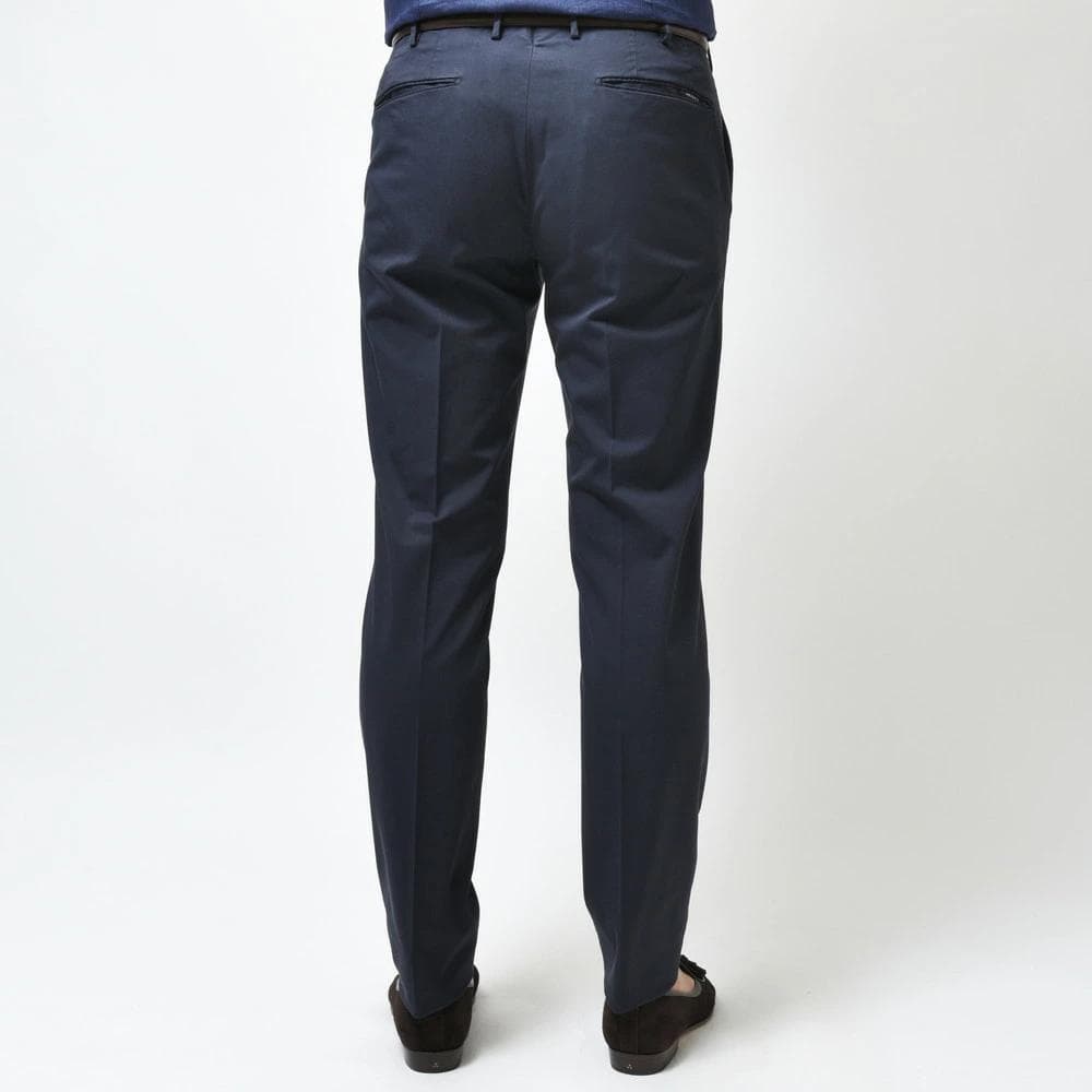 定価5.2万 インコテックス ガーメントダイストレッチコットンテーパードパンツ