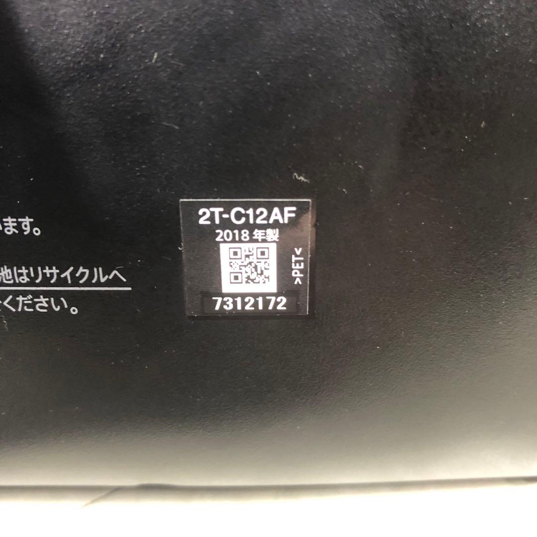 SHARP　AQUOS　2T-C12AF　ポータブルテレビ　ブラック　18年製