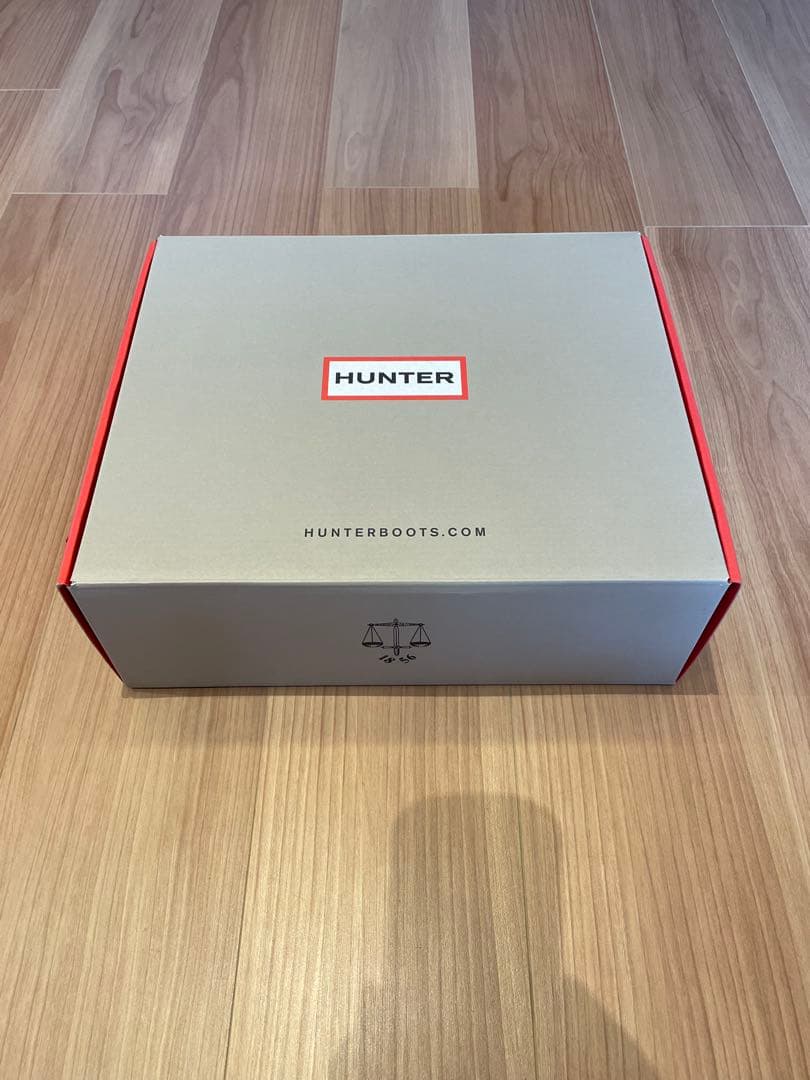 【新品未使用】【HUNTER】メンズ27cm レインブーツ　モスグリーン