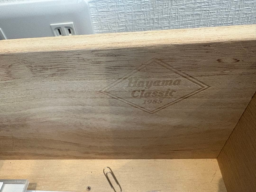 お値下げしました　葉山家具　ガラス引き戸書棚　クラッシックシリーズ