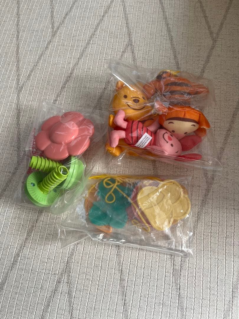 美品　くまのプーさん えらべる回転6WAY ジムにへんしんメリー