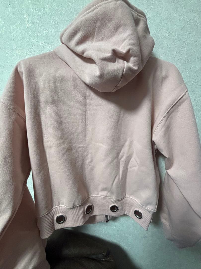 sqnz eyelet zip pk/ジップパーカースタッズフーディハトメ裏起毛