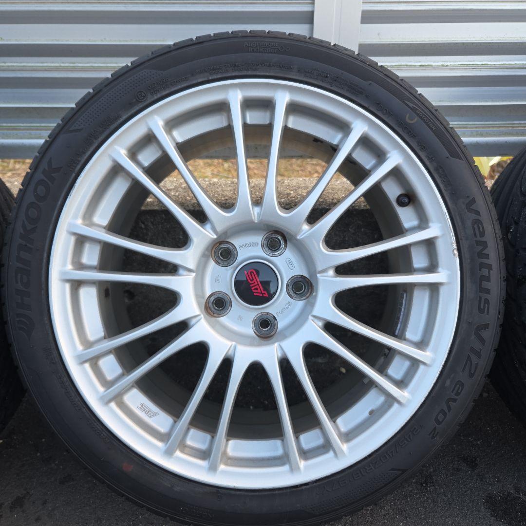 インプレッサ　WRX STI スバル　純正　18インチ