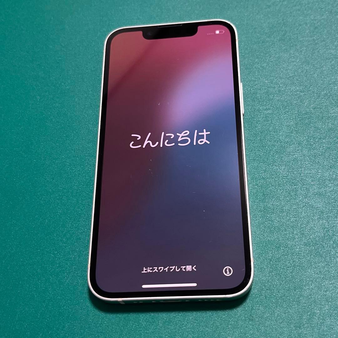 【中古品】iPhone 13 mini ホワイト 128 4