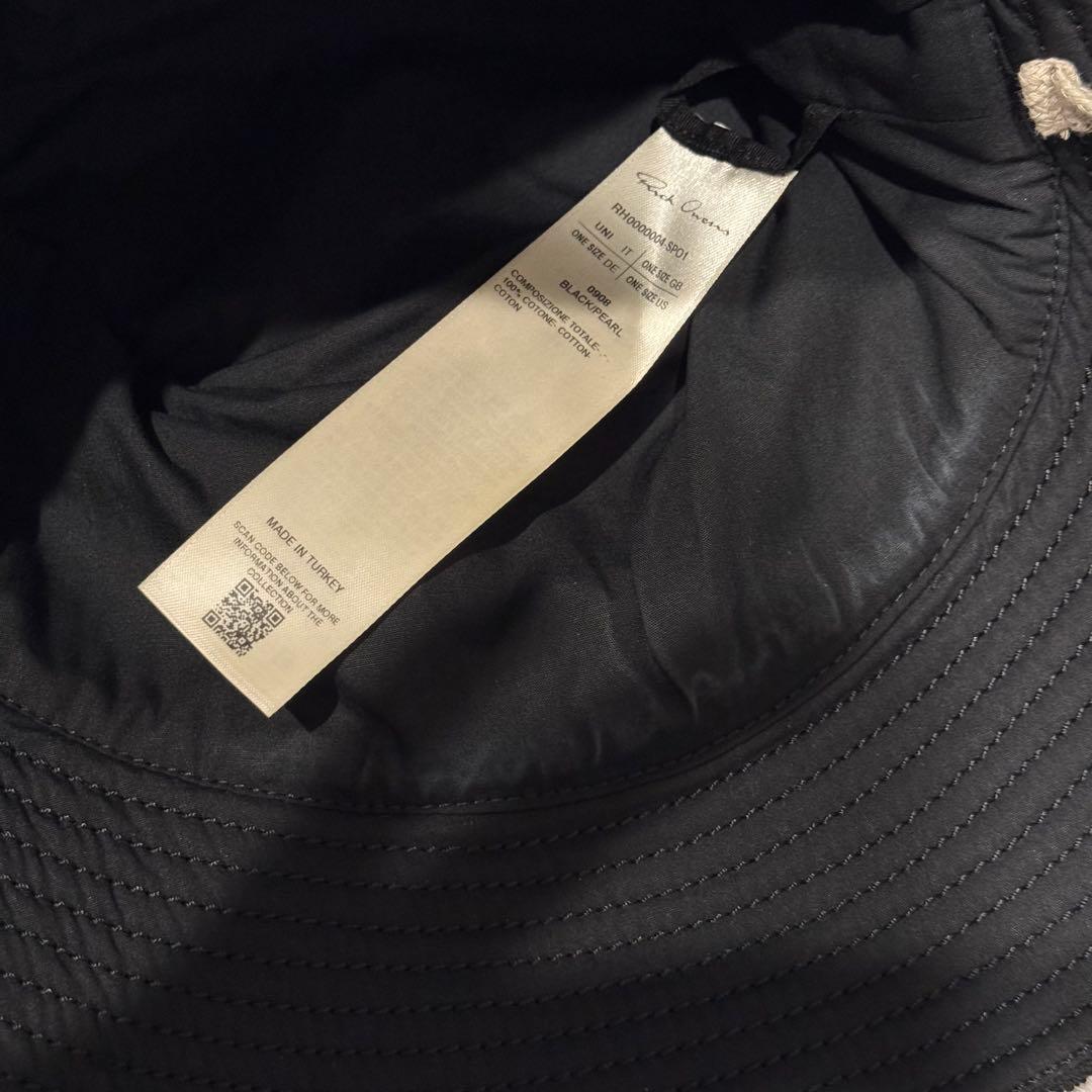 rick owens beauch hat リックオウエンス ビーチハット