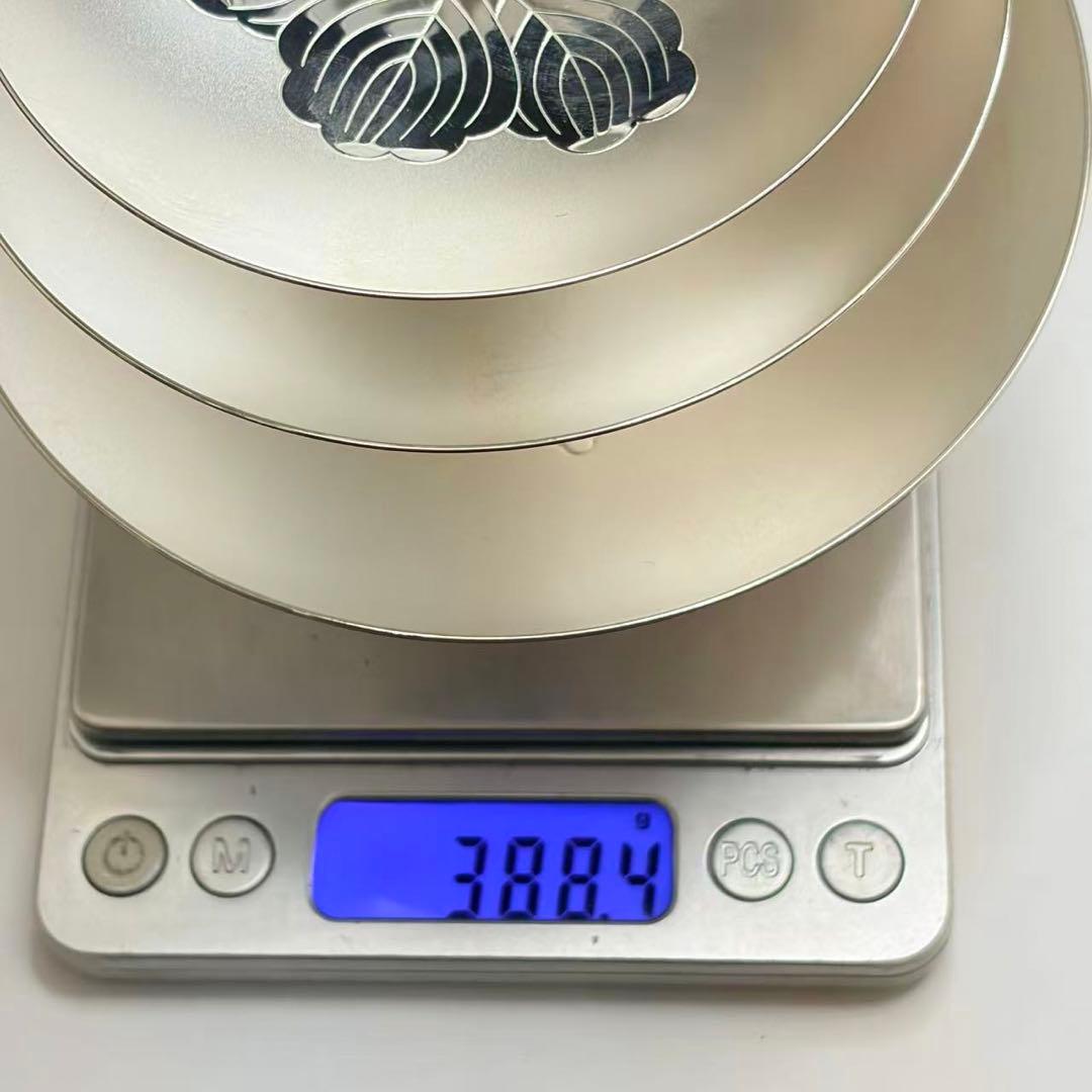 純銀銀杯 3点セット内閣総理大臣 silver1000刻印 約388g 桐箱付き