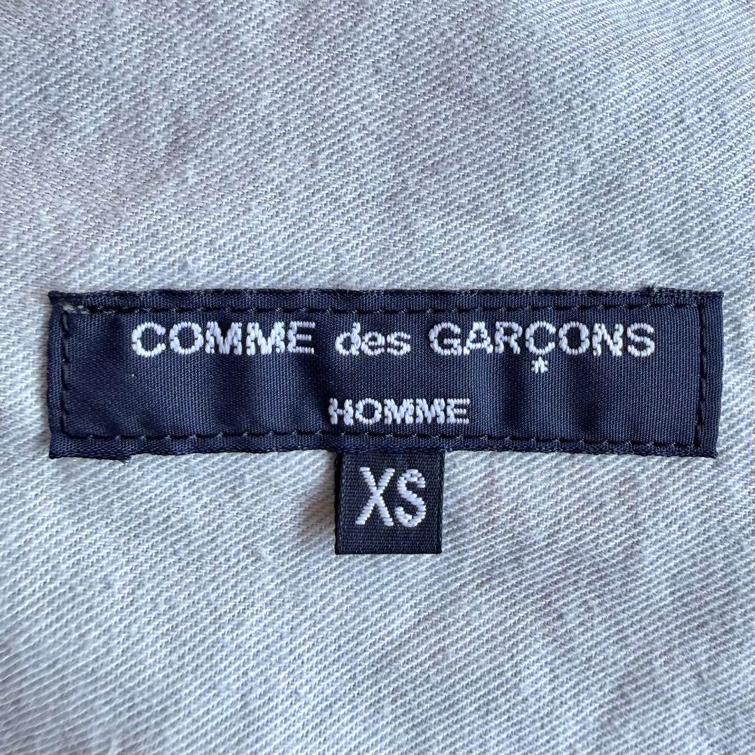 《美品》 23aw コムデギャルソン オム ワイド スラックス ブラックデニム