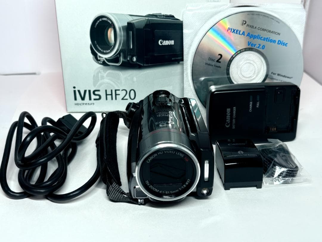 元箱付き キヤノン iVIS HF20