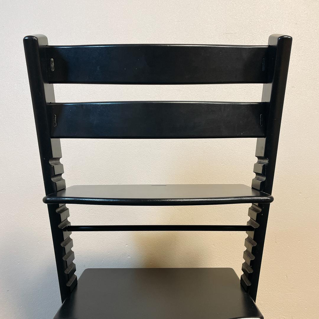 希少色　シリアル6　現行モデル　ストッケ　トリップトラップ　ブラック