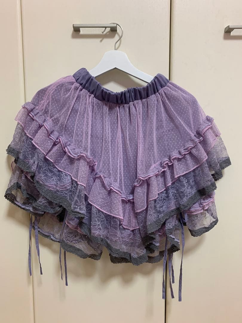 rurumu:シャーリングフリルパンツ