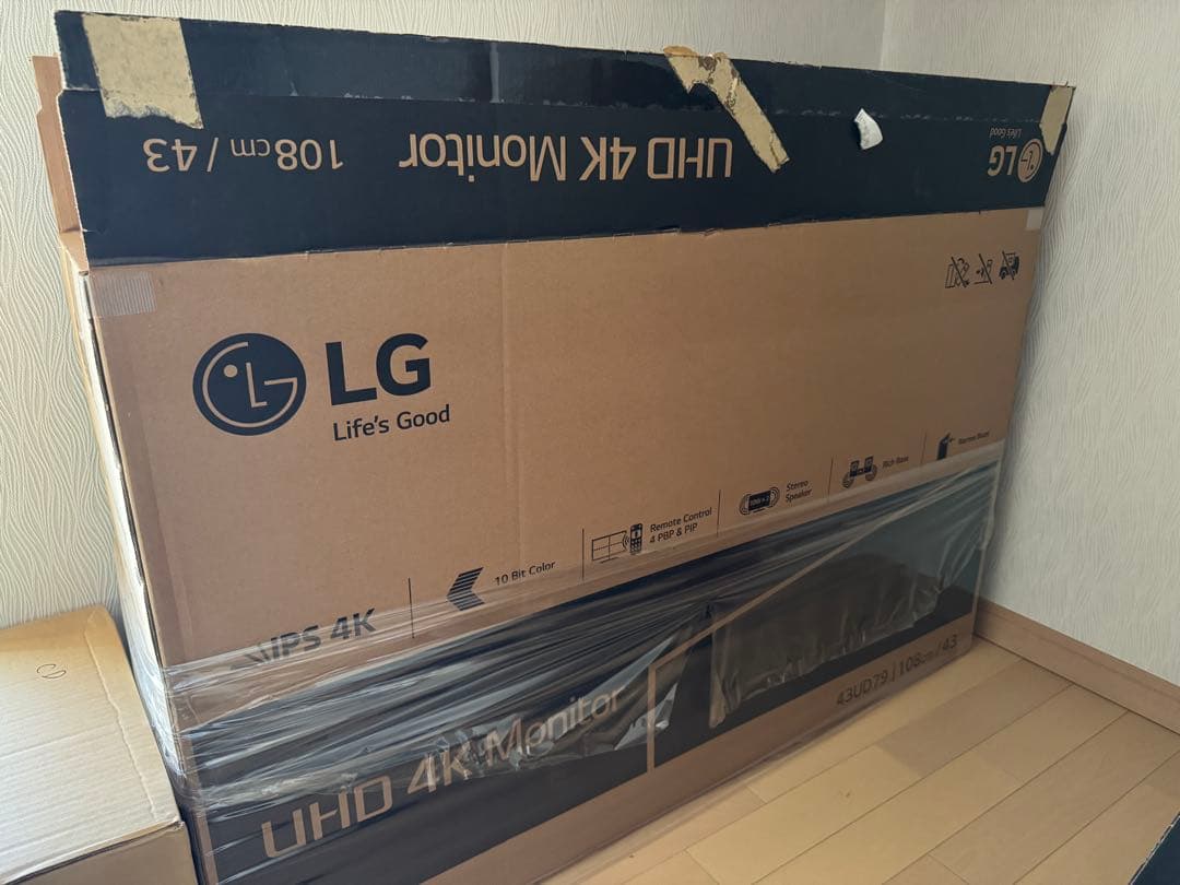 【ジャンク品】LG 4K IPSモニター 43UD79-B