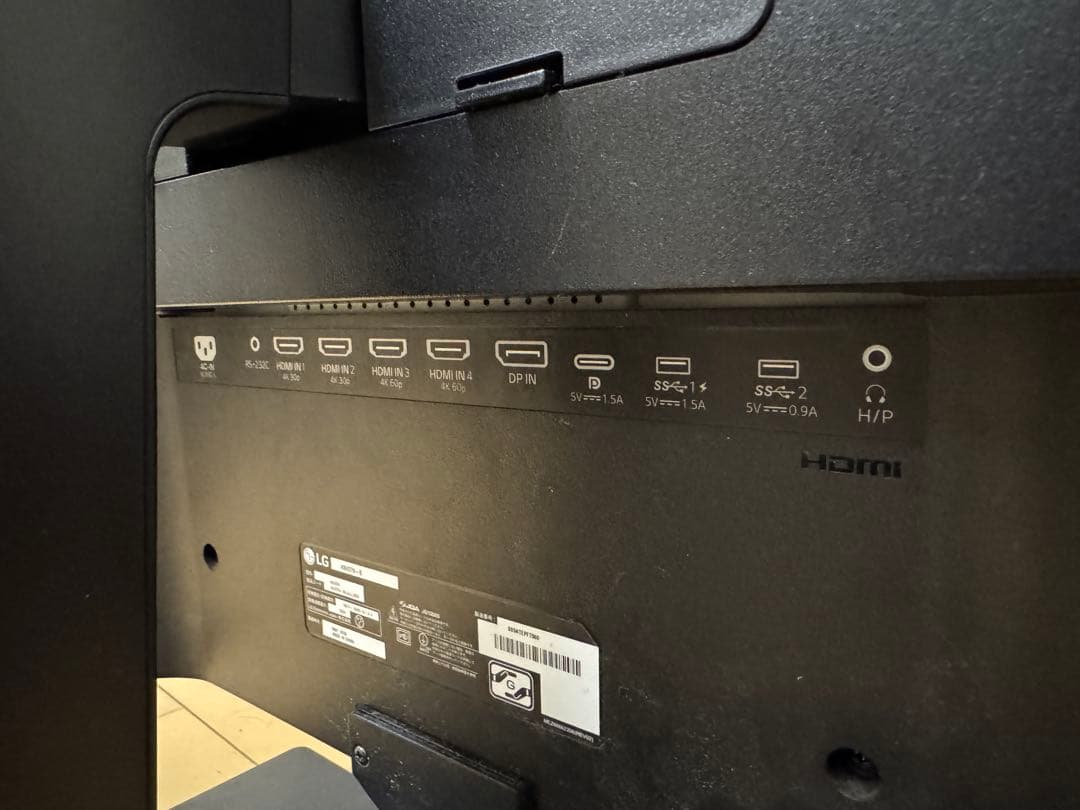 【ジャンク品】LG 4K IPSモニター 43UD79-B