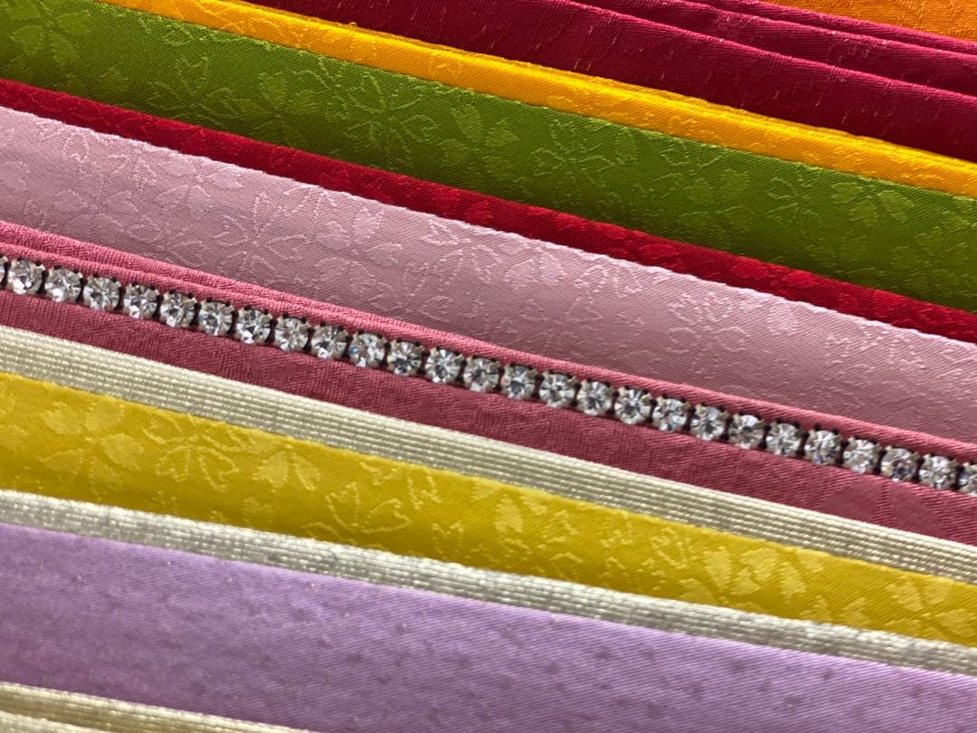 【在庫一掃60枚セット】重ね襟　重ね衿　振袖用　訪問着用　正絹 B