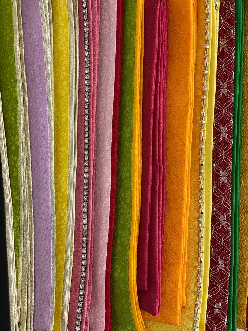 【在庫一掃60枚セット】重ね襟　重ね衿　振袖用　訪問着用　正絹 B