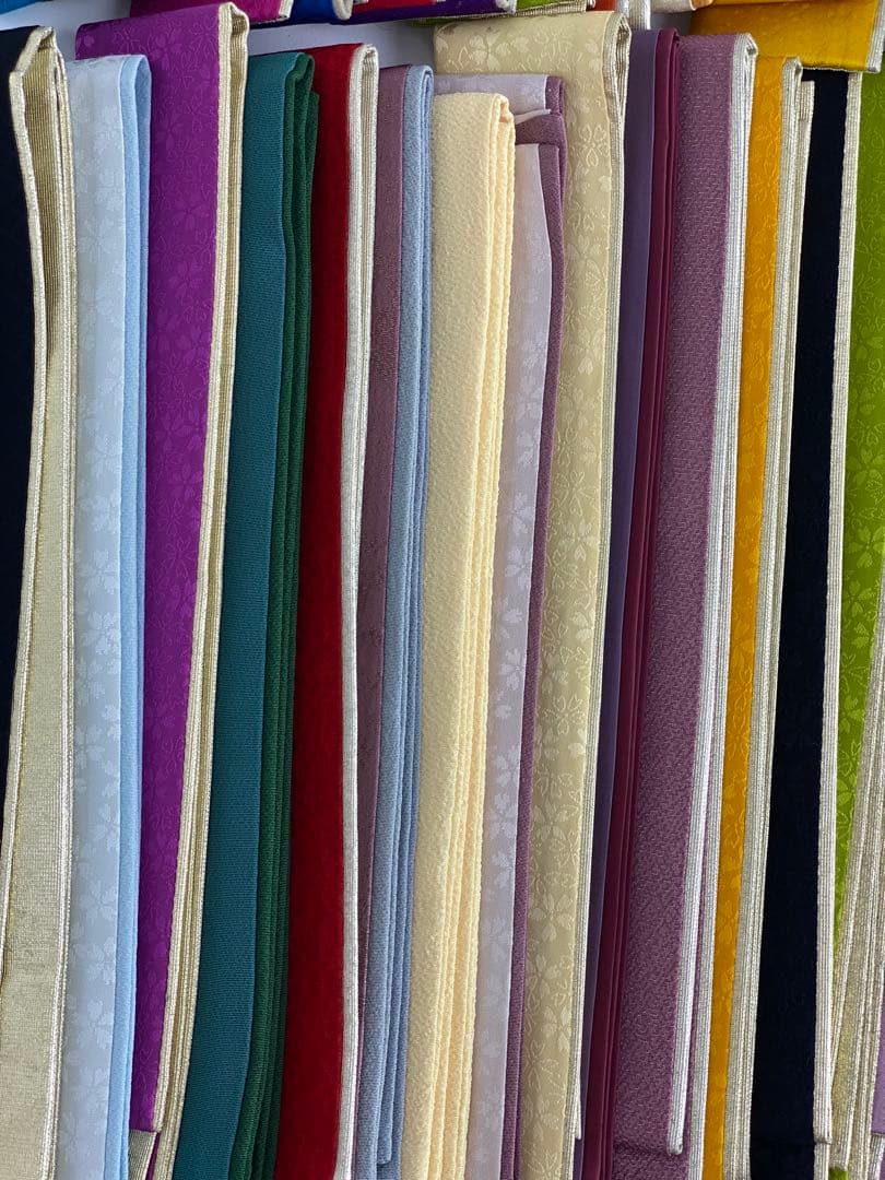 【在庫一掃60枚セット】重ね襟　重ね衿　振袖用　訪問着用　正絹 B