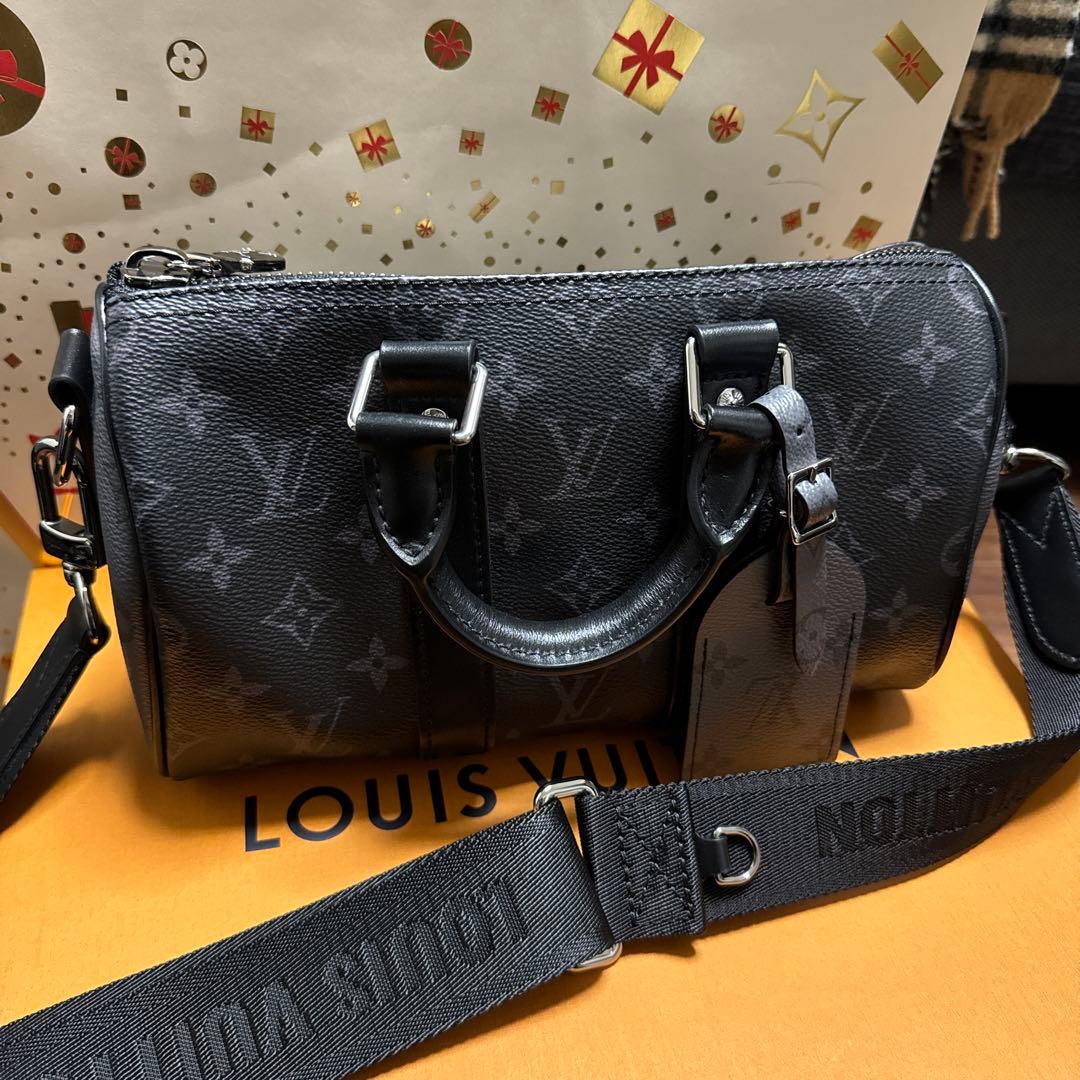 美品 LOUIS VUITTON キーポル25