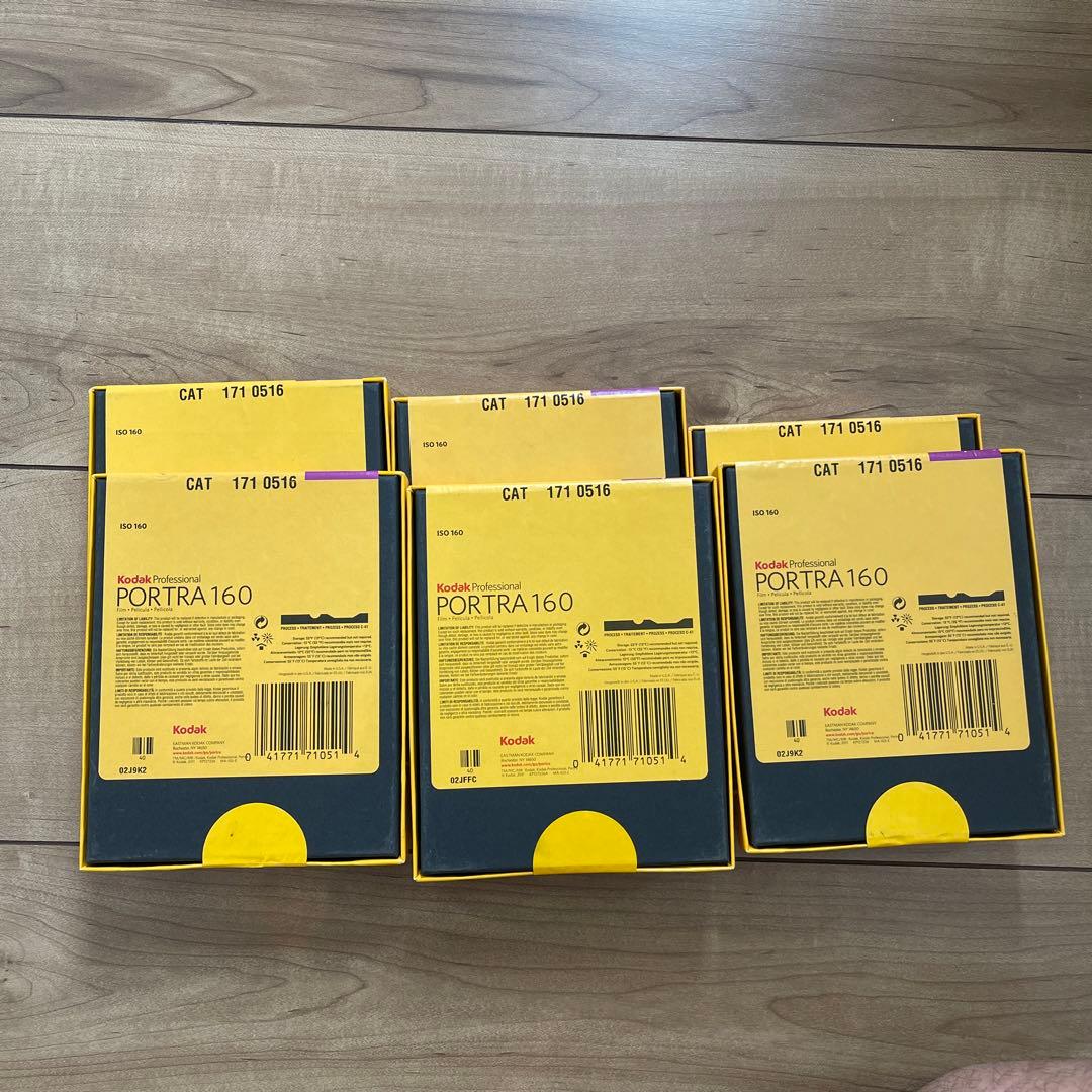 KODAK PORTRA160 4x5 期限切れフィルム