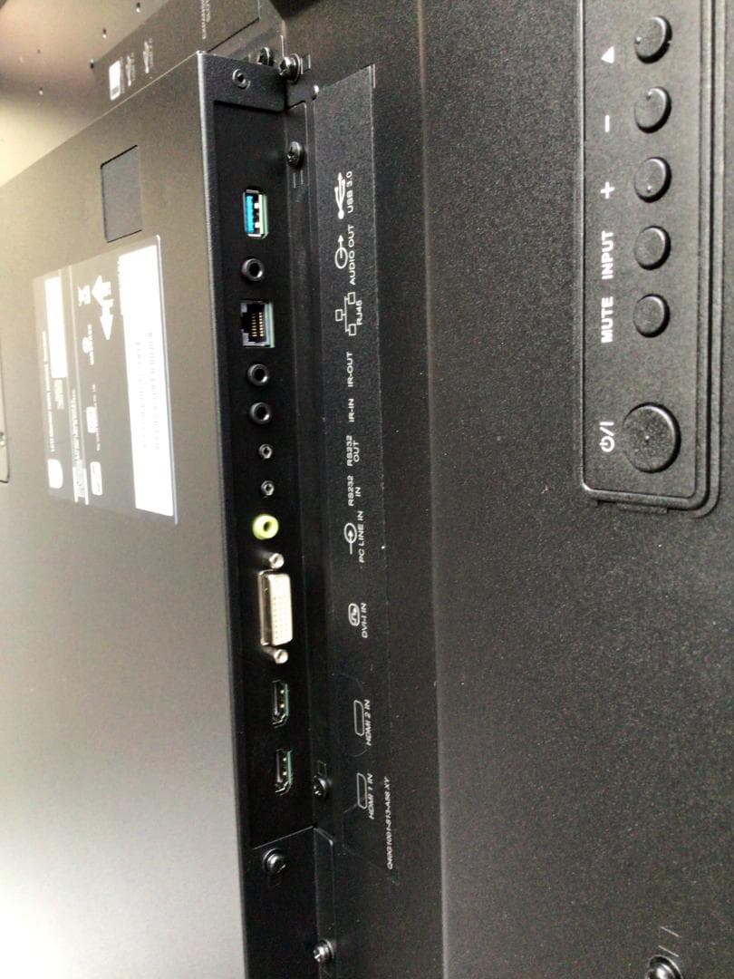 Philips★２週間しか使ってない新品同様の業務用ディスプレイ★65インチ