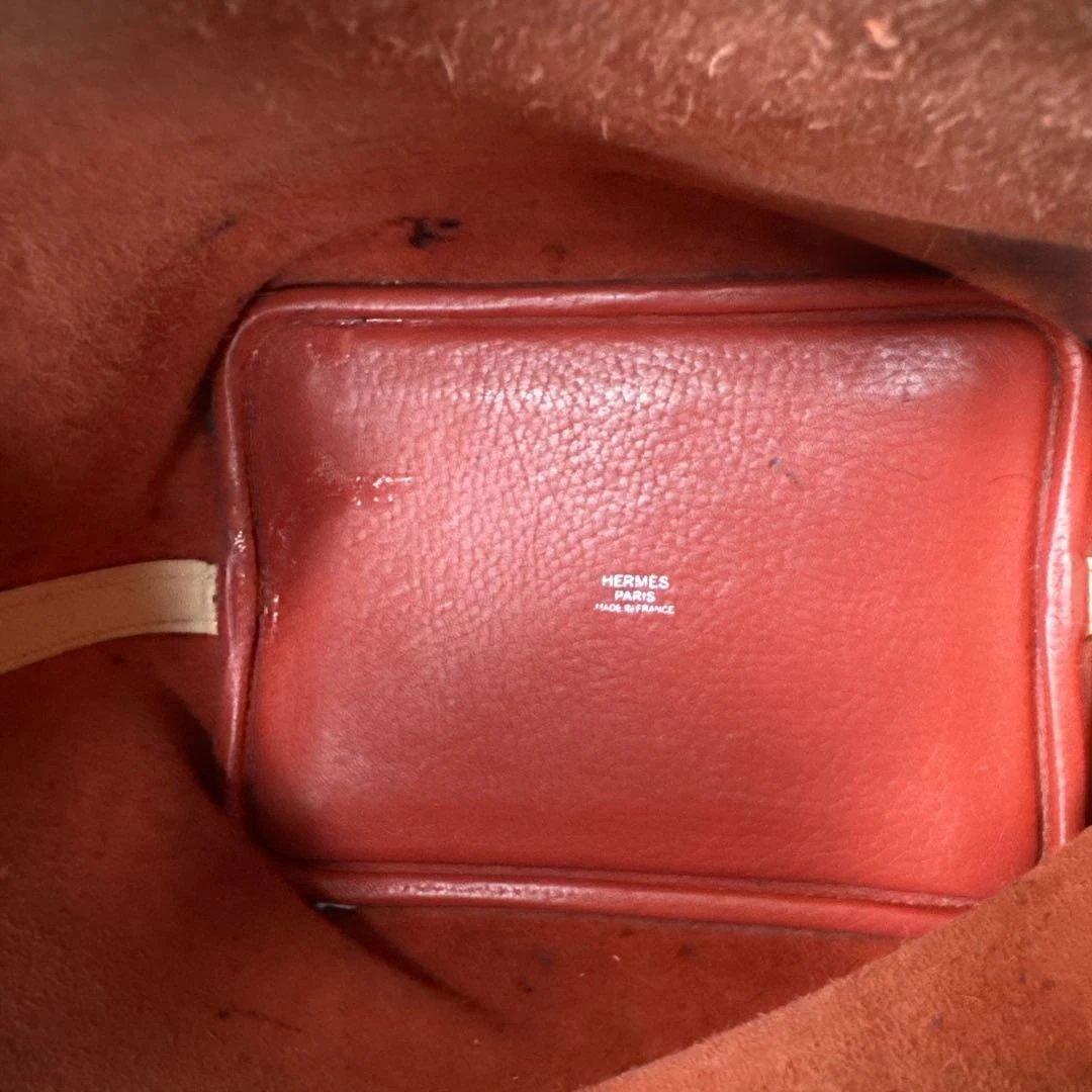 HERMES エルメス　ピコタンロックPM バイカラー　トリヨン