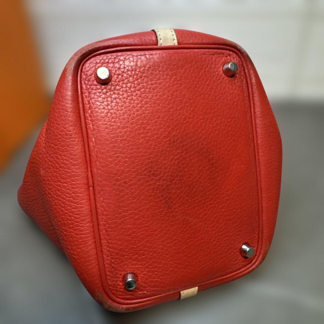 HERMES エルメス　ピコタンロックPM バイカラー　トリヨン