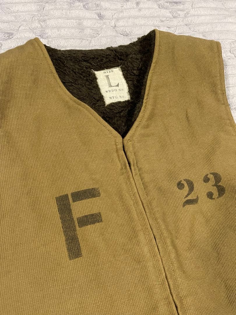 WEIRDO WRD FINK ジャーマンコード生地　デッキベスト　F23