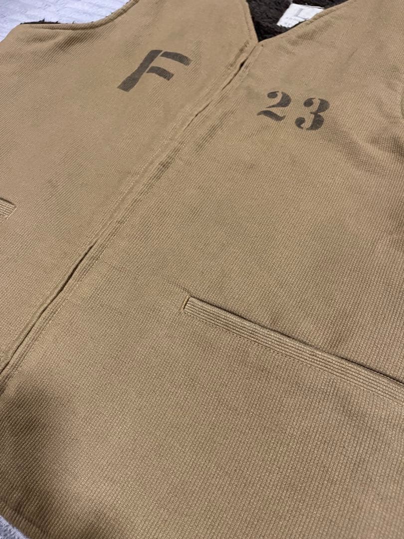 WEIRDO WRD FINK ジャーマンコード生地　デッキベスト　F23