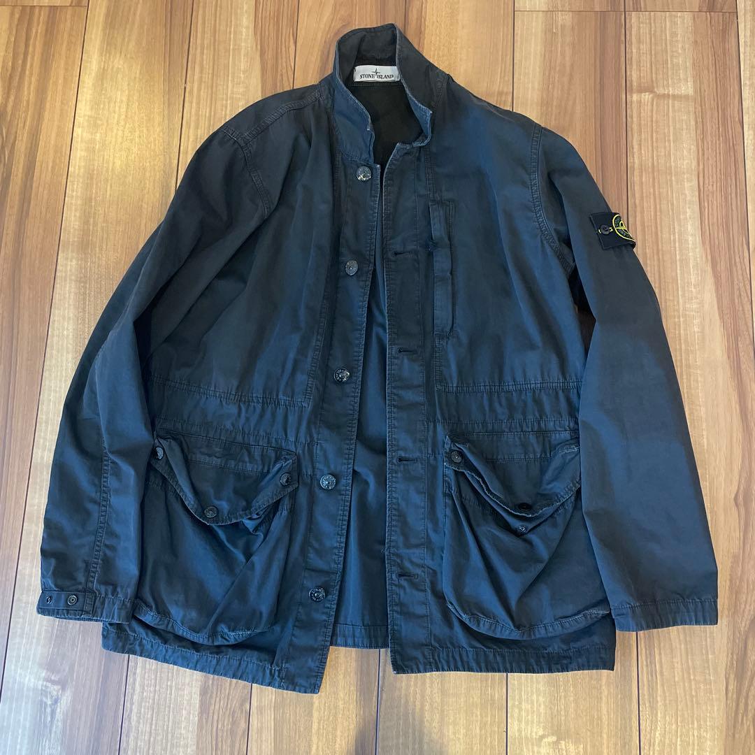 Stone  ミリタリージャケット　tela smerigliata