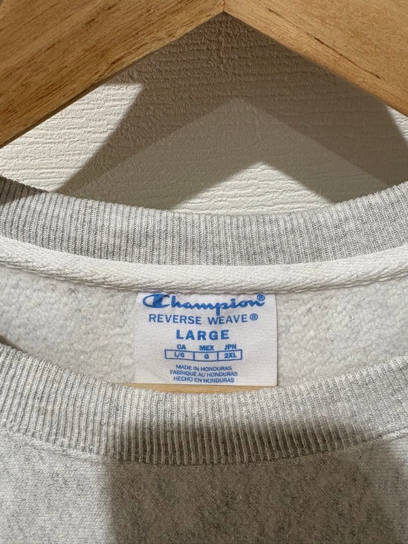 美品champion reverse weave メトロポリタン美術館 Lサイズ