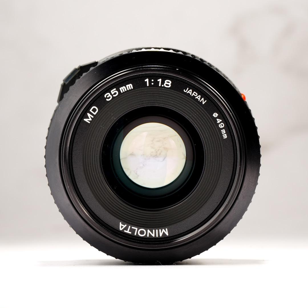 【希少】動作◎ ミノルタ New MD 35mm F1.8 625
