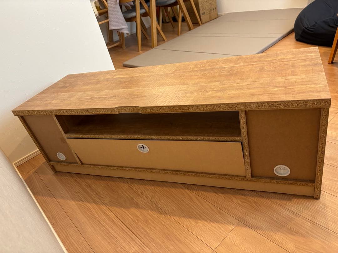 【美品】LOWYA テレビ台 ローボード 140cm テレビボード 完成品