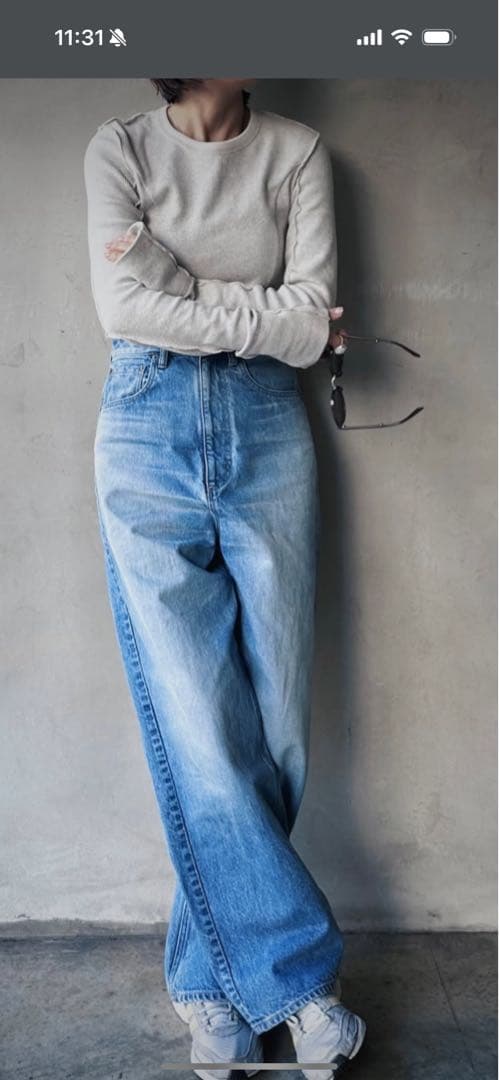 【新品】Abel Tokyo リブTシャツ 長袖