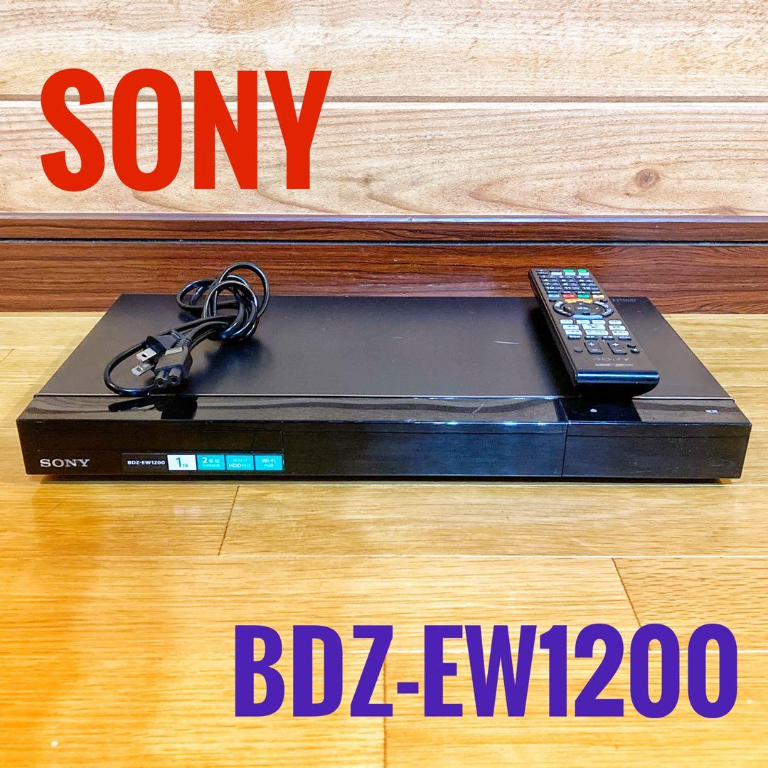 SONY ソニー　ブルーレイレコーダー HDD 1TB２チューナー 2番組同時録