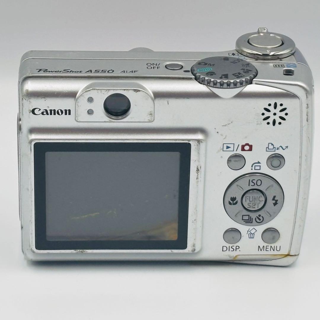動作確認済み　Canon PowerShot A550 デジタルカメラ