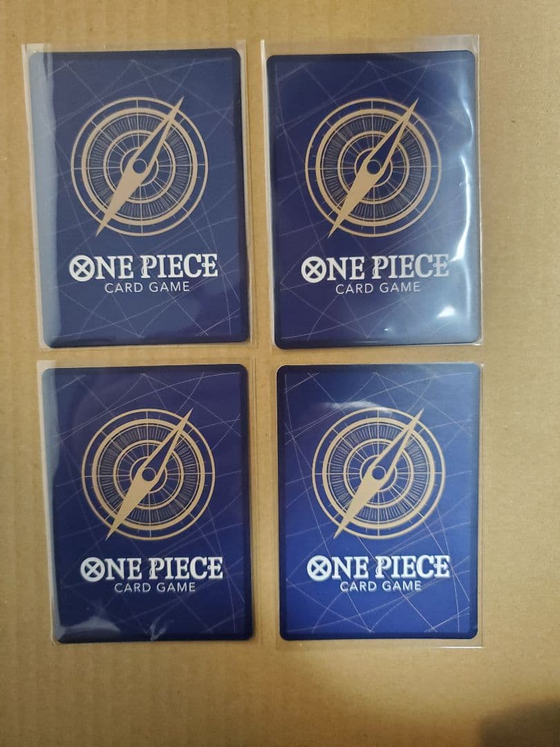 ワンピースカード　ゾロSR(EB04-007)4枚セット