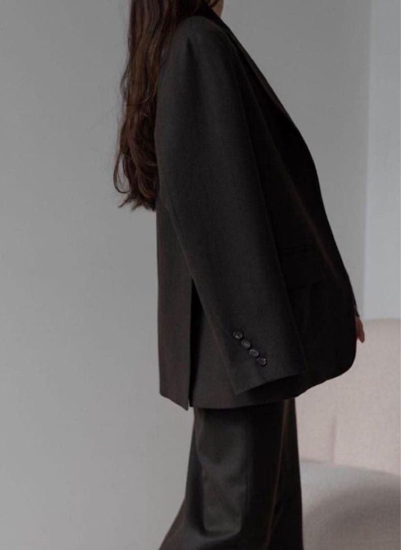 【na.e】Merino Wool Tailored Jacket