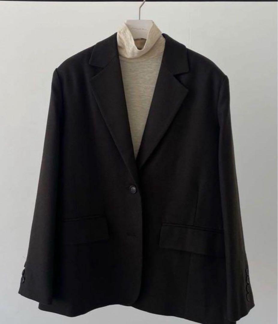 【na.e】Merino Wool Tailored Jacket