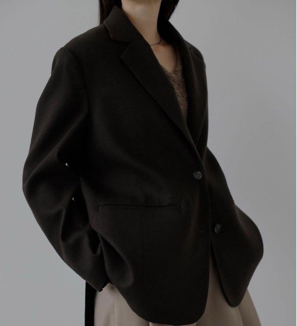 【na.e】Merino Wool Tailored Jacket