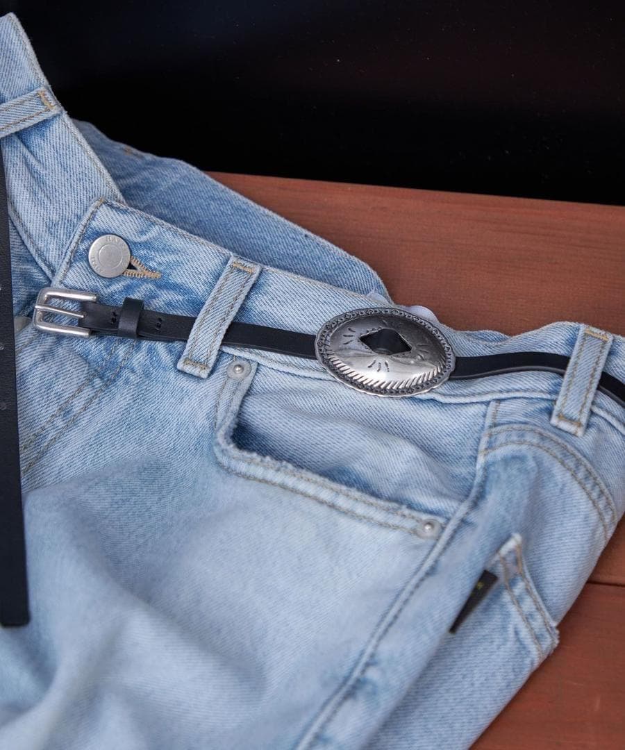 レフィエ LEFIJEコンチョ ベルト フレームワーク framework