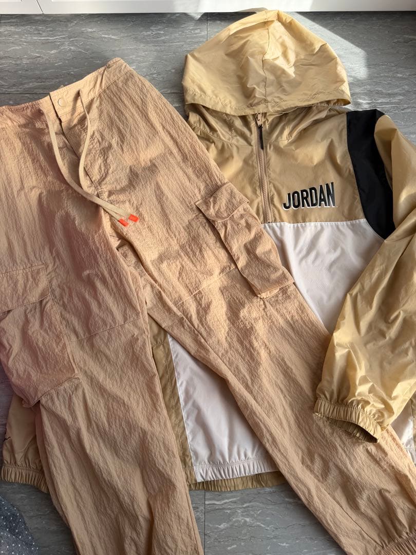 Jordan ジャケットとカーゴパンツセットアップ （サイズ説明欄に記載あり）
