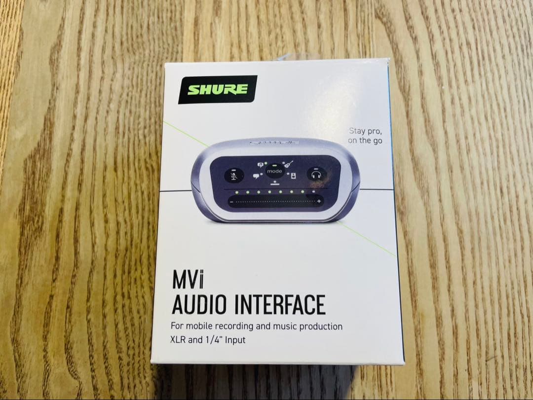 SHURE シュアー・オーディオインターフェイス・MVI-DIG-A