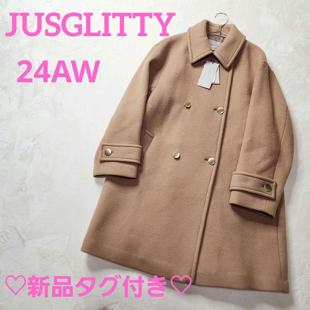 24AW✨新品タグ付き JUSGLITTY スタンダードPコート 近年モデル♡