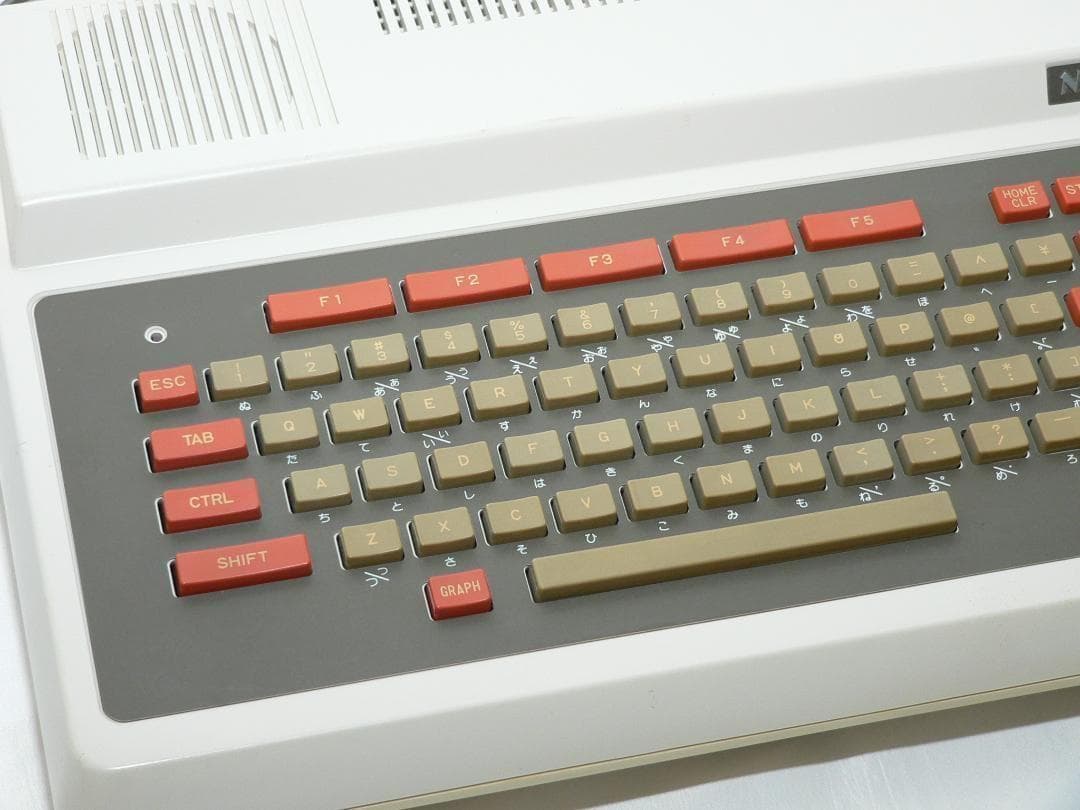 NEC PC-6001 本体 フルメンテナンス レトロパソコン 動作品