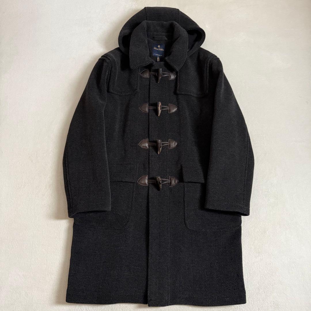 ブルックスブラザーズ ダッフルコート ウール ムーアブルック M