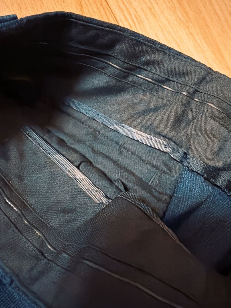 ブラックレーベルクレストブリッジ スーツ　羊毛　ネイビー　L 御幸毛織