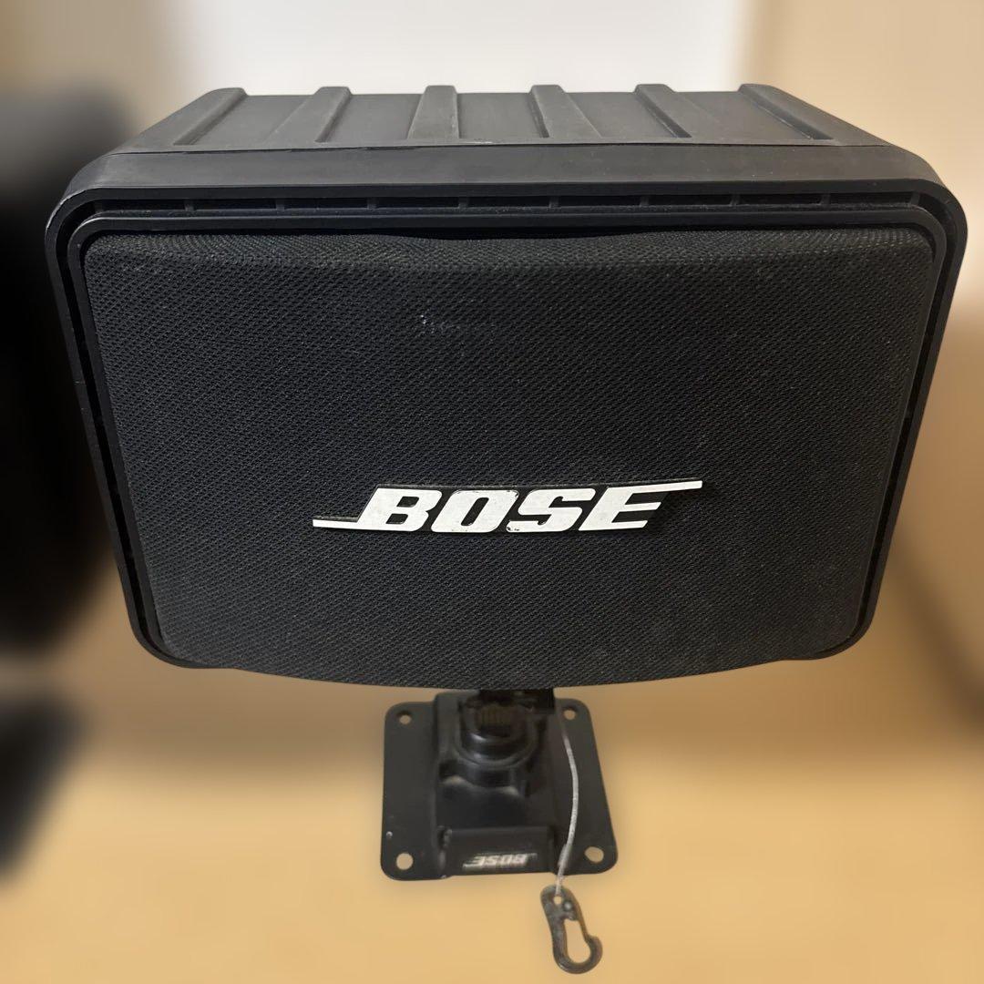 『連番』BOSE 111ADスピーカー 2個セット BOSEロゴ入金具付き