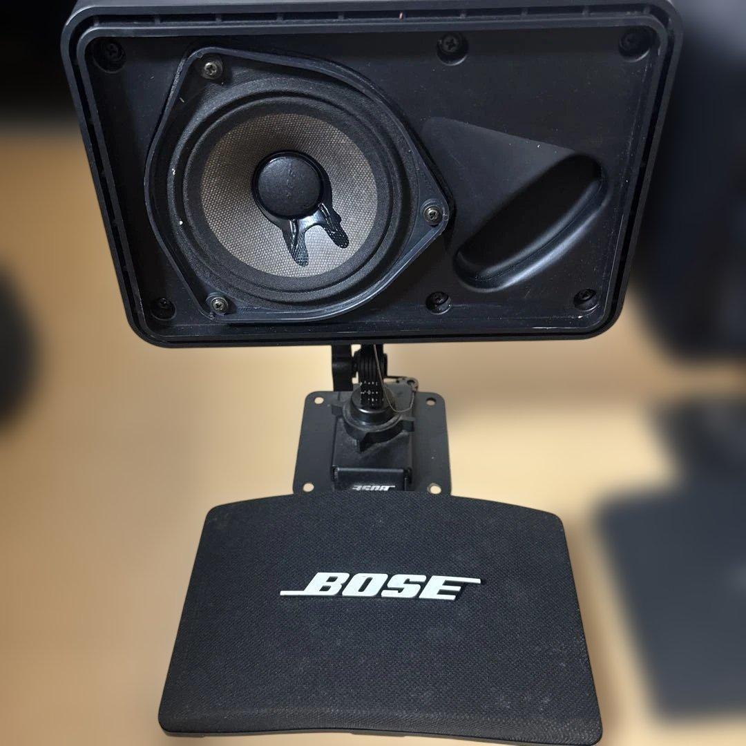 『連番』BOSE 111ADスピーカー 2個セット BOSEロゴ入金具付き