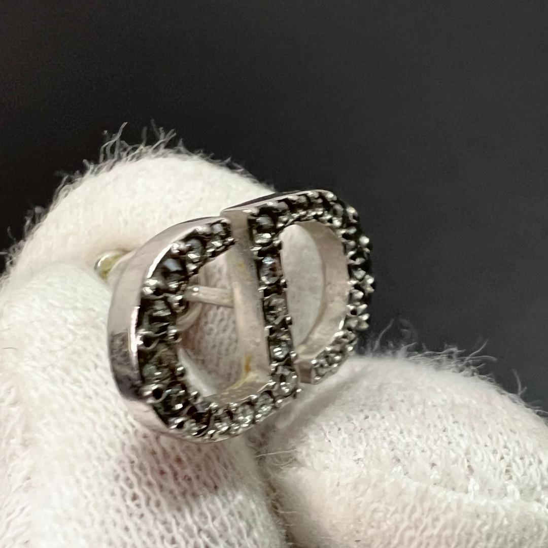 ✨正規品＆極美品‼️✨ディオール PetitCD ミニスタッド クリスタルピアス